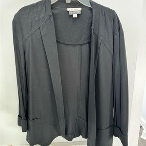 Ella Moss a pod in a pod collection black pregnancy blazer